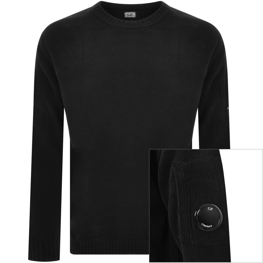 Cp company black jumper outlet